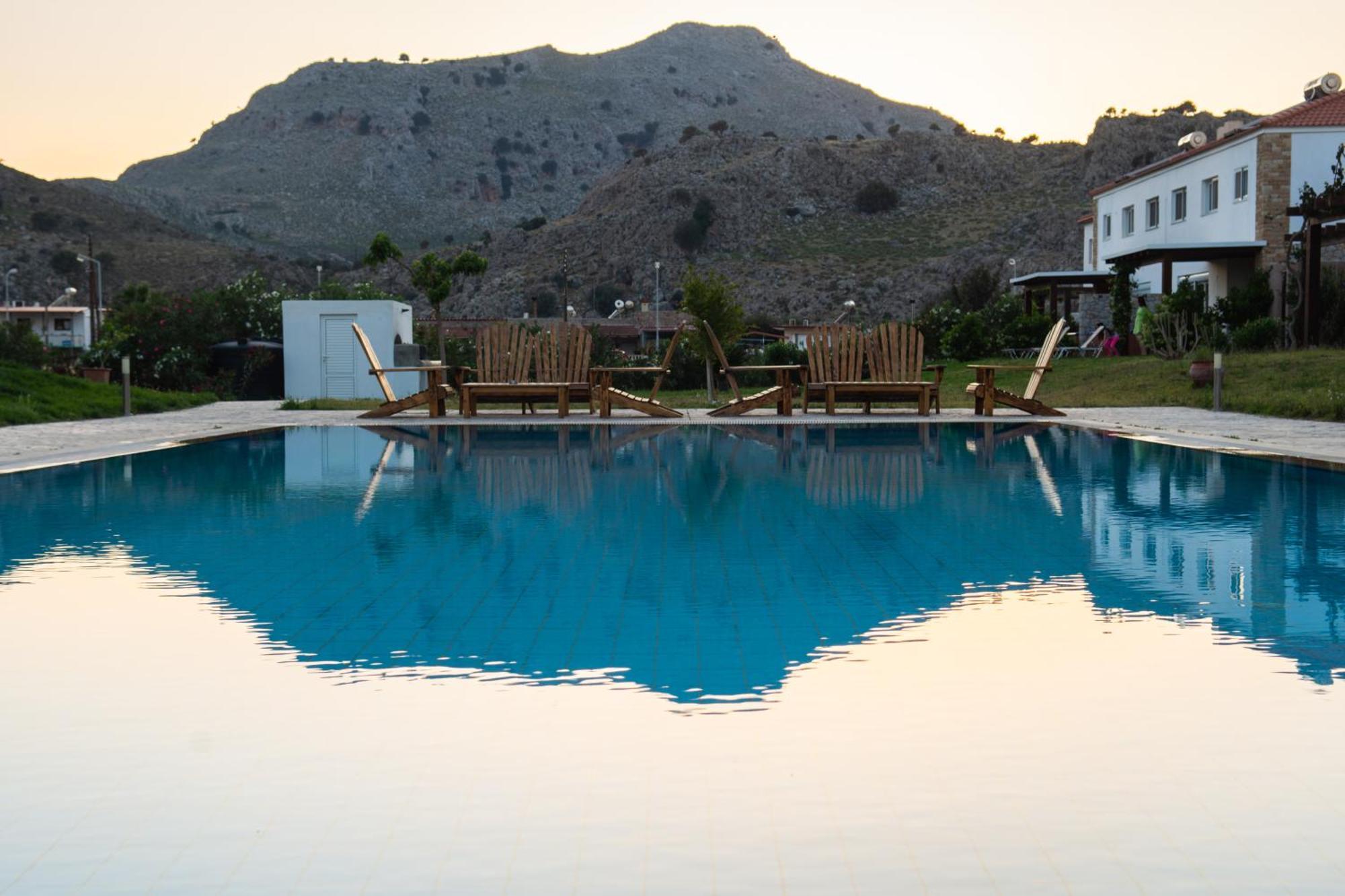 Posidonia Luxury Villas Kolympia Kolymbia Quarto foto