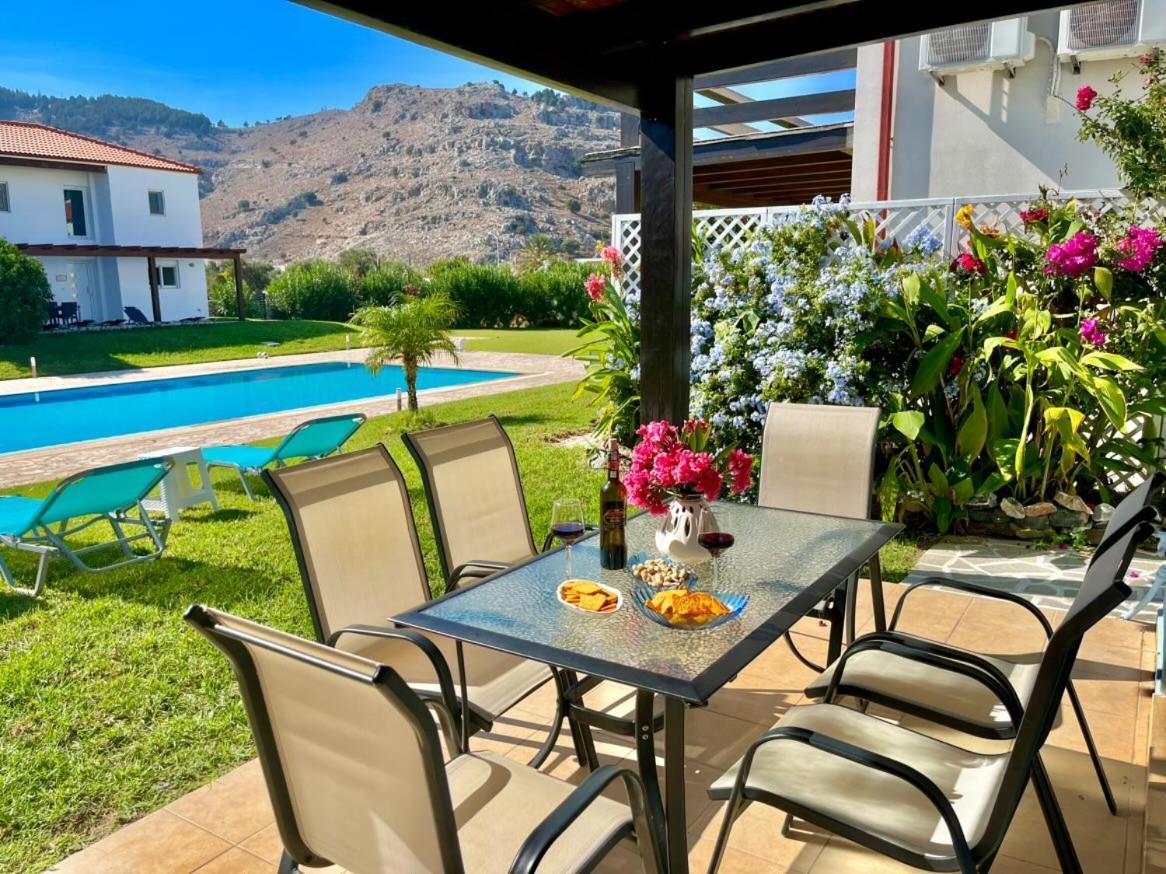 Posidonia Luxury Villas Kolympia Kolymbia Exterior foto
